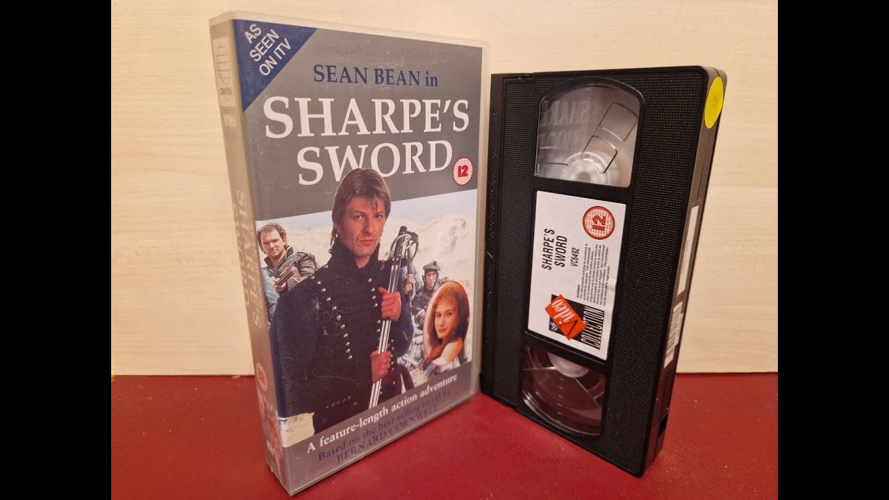 Original VHS Opening and Closing to Sharpe's Sword UK VHS Tape