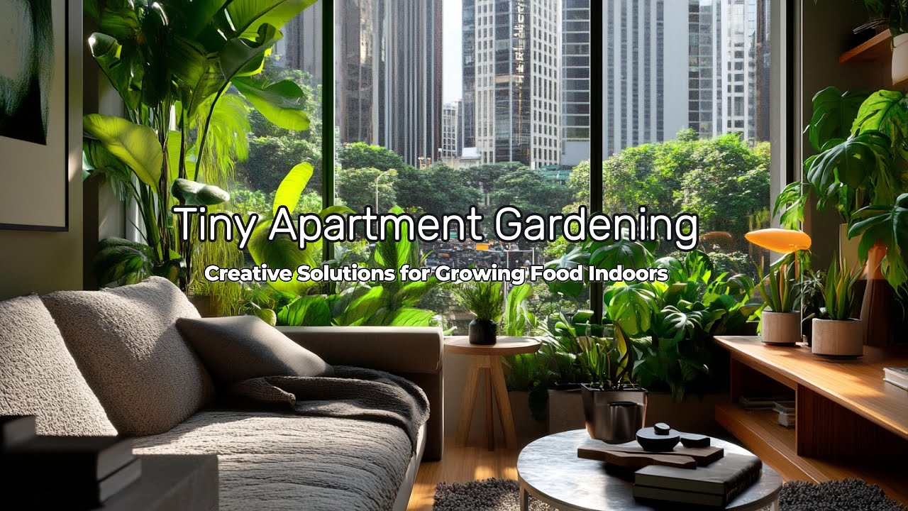 Tiny Apartment Gardening: Creative Solutions for Growing Food Indoors