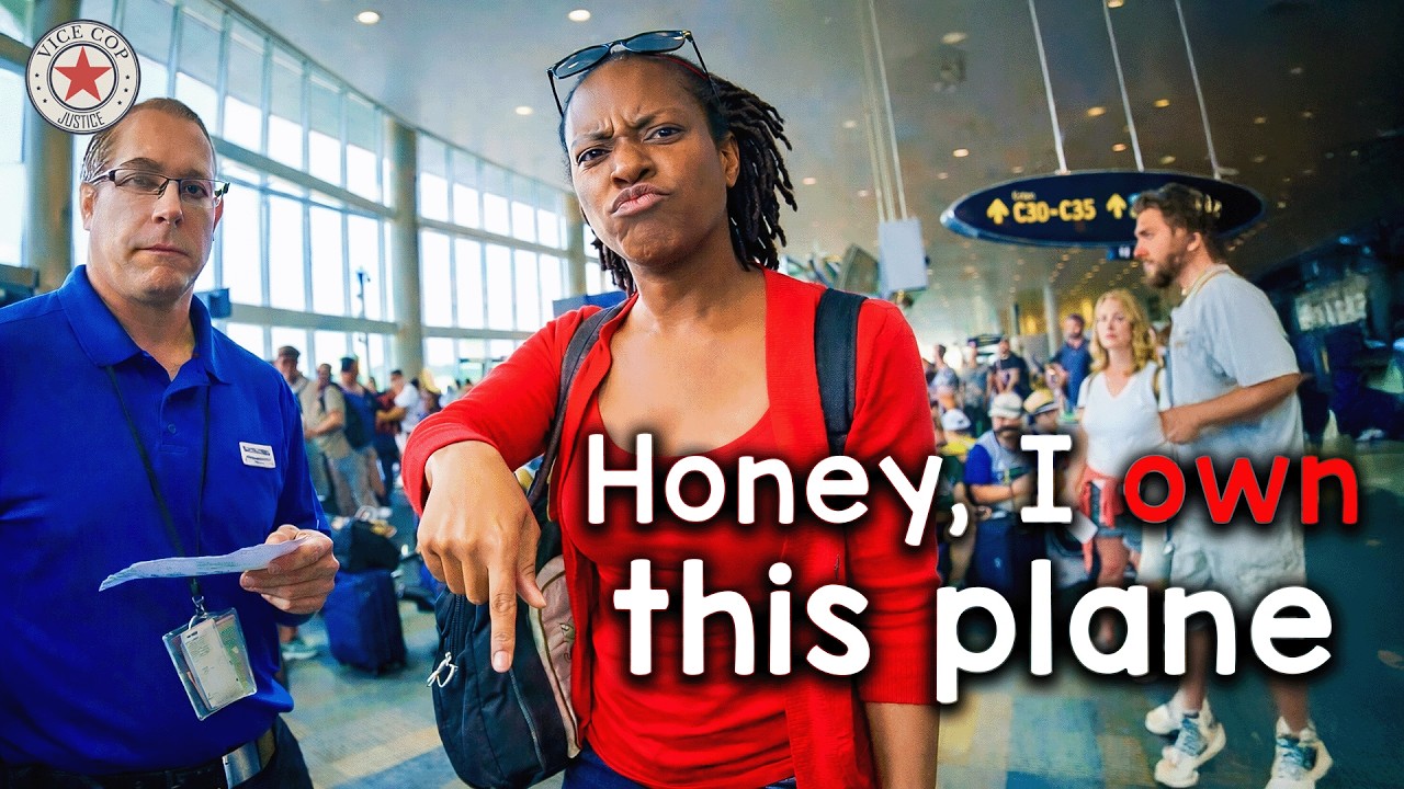 Dumb Passenger Shoves Southwest Airlines Agent | Airport Karens Getting Arrested