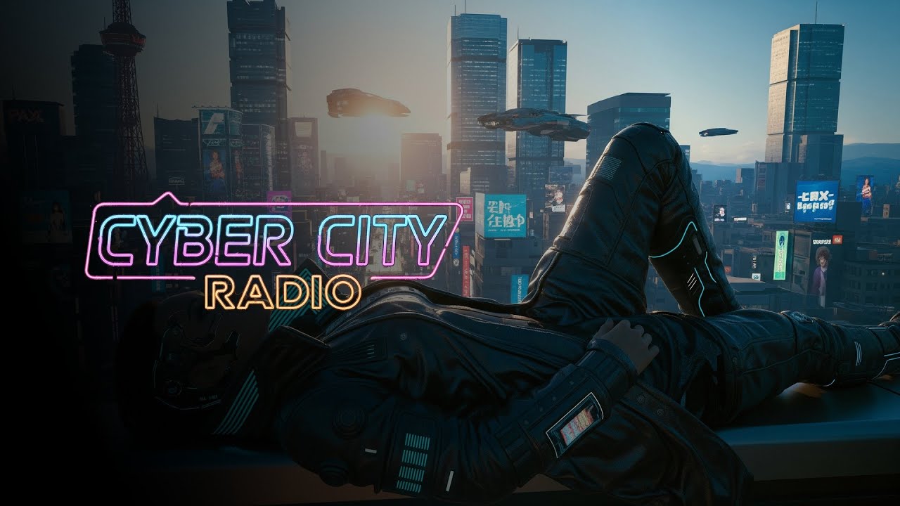 No Ads | Darksynth - Digital Void Resonance - Cyber City Radio