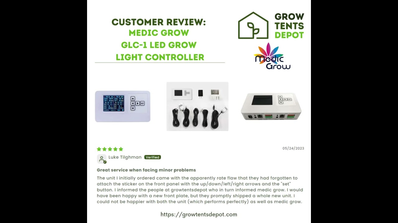 Medic Grow GLC-1 LED Grow Light Controller