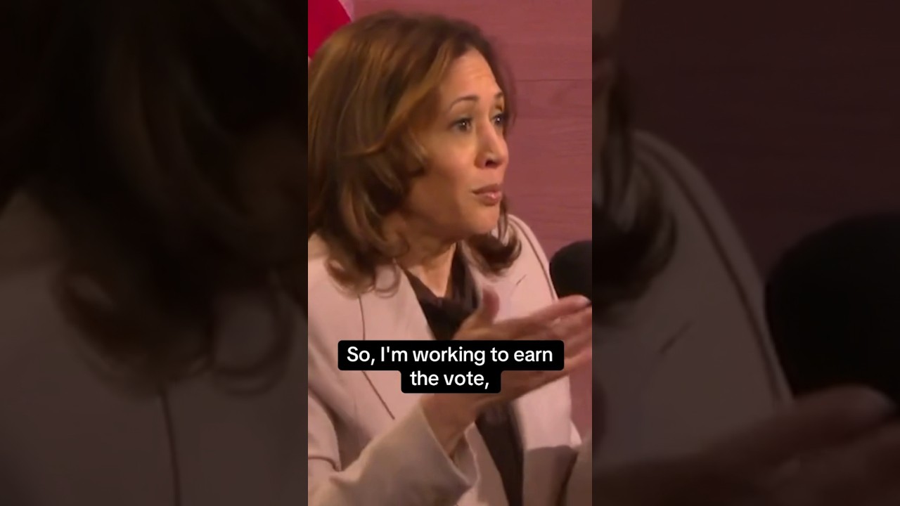 Kamala Harris says she's not assuming young Black men will vote for her #shorts