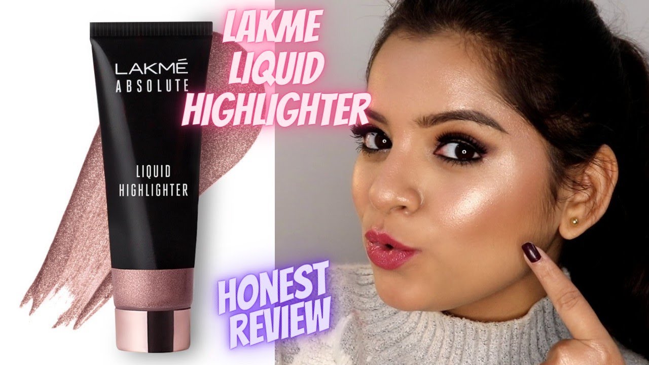 Жидкий хайлайтер LAKME | Честный обзор и демонстрация | Жидкий хайлайтер LAKME ABSOLUTE, цвет роз...