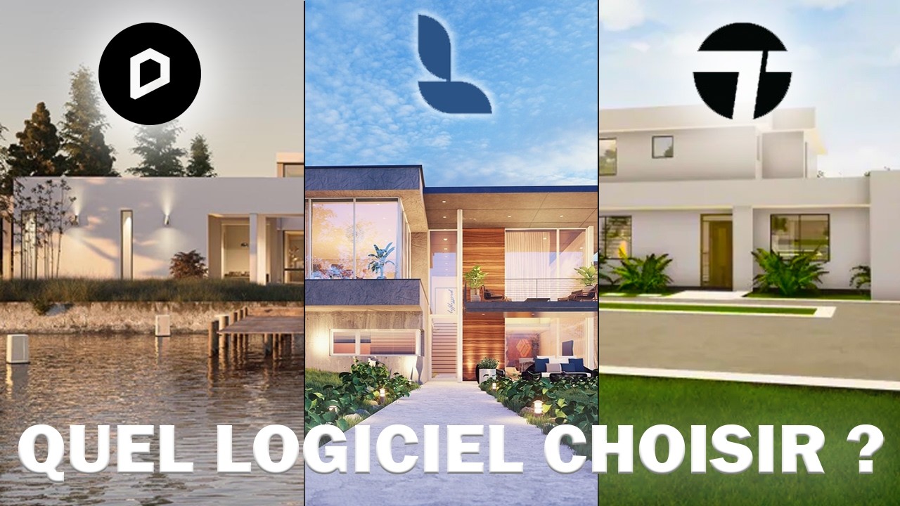 5 Logiciels pour des rendus d'architecture : D5, Lumion, Vray, Twinmotion..+ comment les avoir avoir