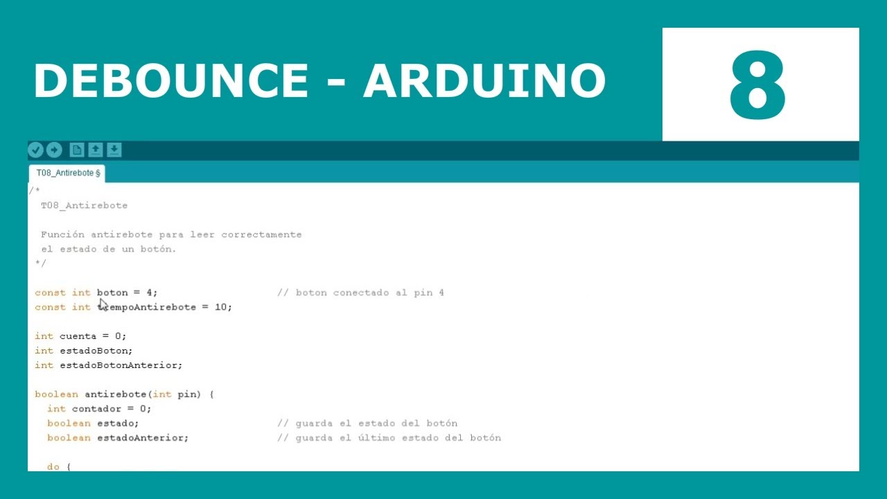 Curso de Arduino 8: Debounce