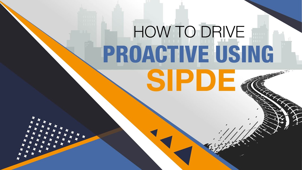How to Drive Proactive using SIPDE
