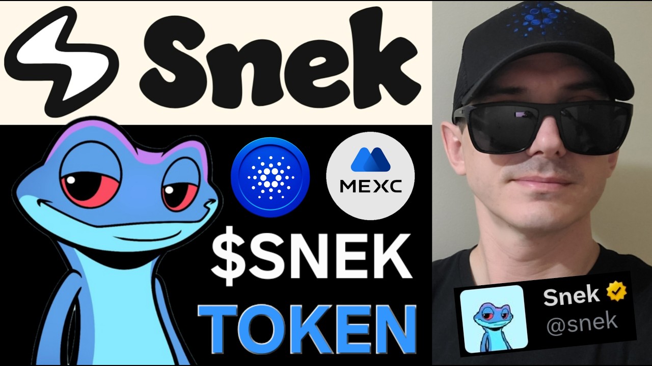 $SNEK - SNEK TOKEN CRYPTO COIN JAK KUPIĆ MEXC GLOBAL CARDANO BLOCKCHAIN ​​​​CNT ADA MEMECOIN NFTS...