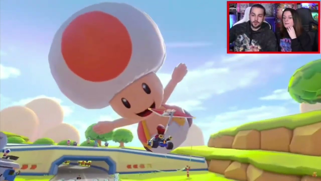réaction de certains youtubeur français à l'annonce du DLC Mariokart 8 Deluxe
