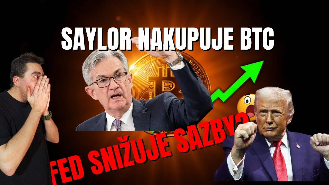 FED JE NUCEN SNÍŽIT ÚROKOVÉ SAZBY?