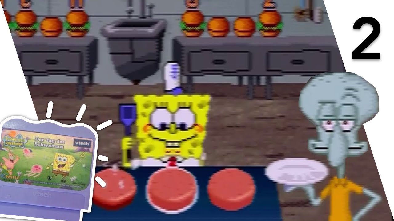 🍍 SpongeBob Schwammkopf: Der Tag des Schwamms #2 - Zuerst die Arbeit (VTech V.Smile)