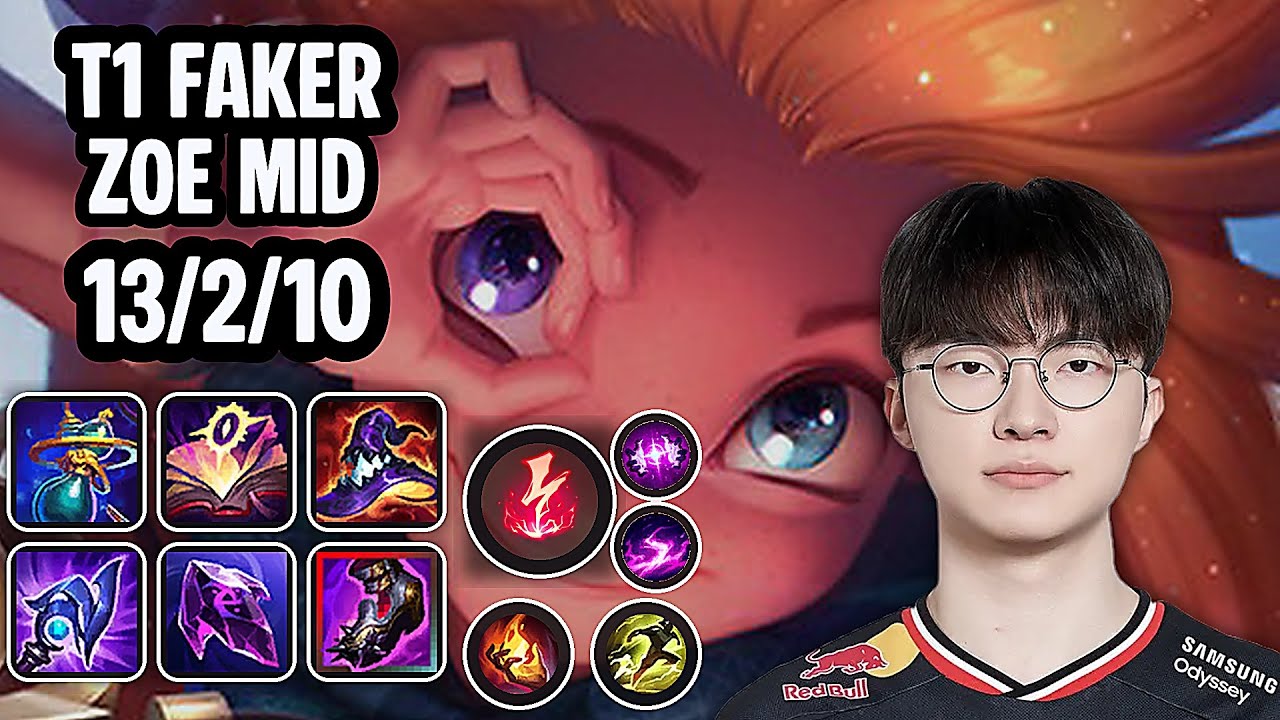 T1 Faker Zoe Mid SoloQ Replay 20260129