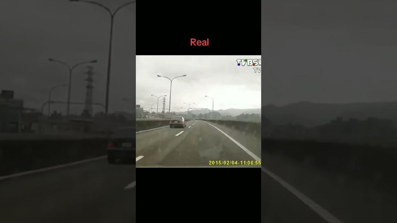 TransAsia Airways flight 235 Animation VS Real // 