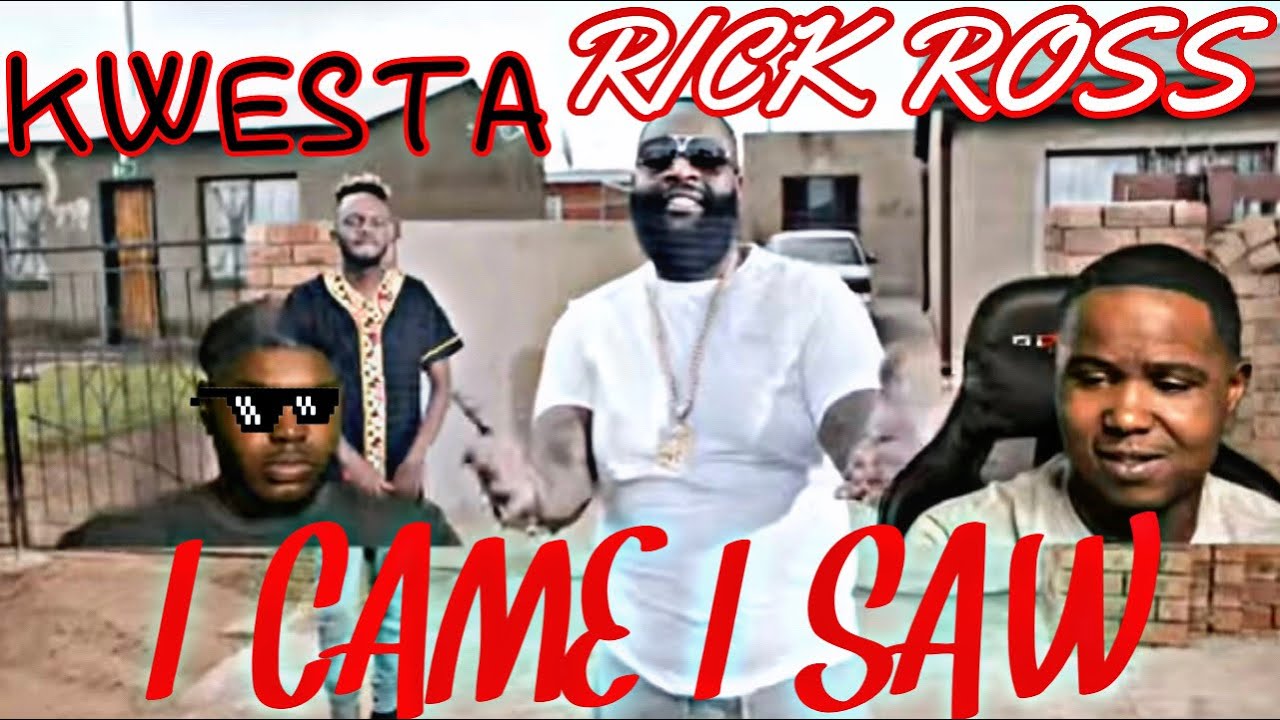 KWESTA FT RICK ROSS - I CAME I SAW (ОФИЦИАЛЬНЫЙ ВИДЕОКЛИП) | РЕАКЦИЯ
