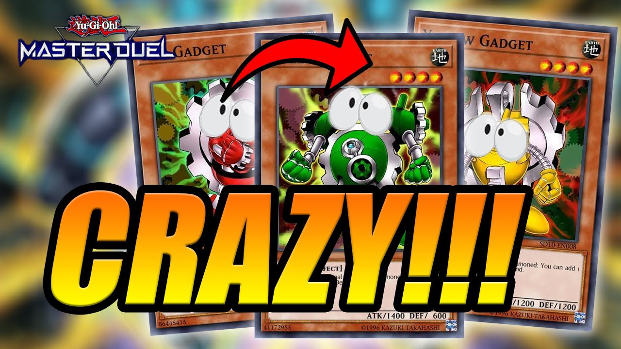 CRAZY!!! 7 INTERUPTIONS!!! | NEW GADGET COMBO! | YU-GI-OH! Master Duel