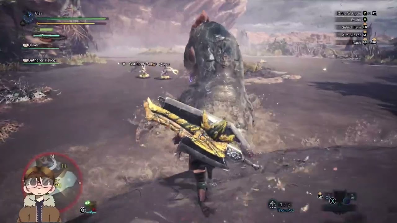 (VOD) [Monster Hunter: World] Feeling better! I'm coming for you Anjanath!!!