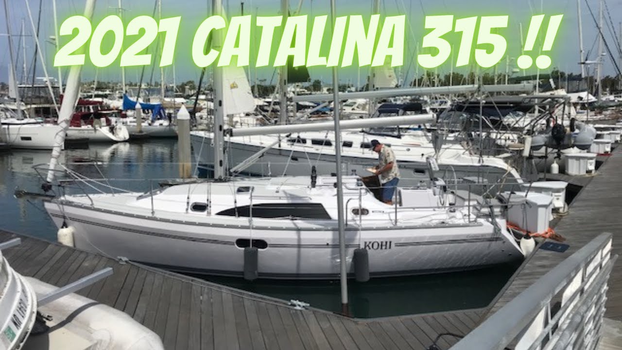 Совершенно новый виртуальный тур по яхте Catalina 315 2021 года!!