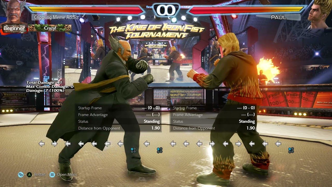 Heihachi patch 4.20 1 jab overbuff? (part 1) - T7s4