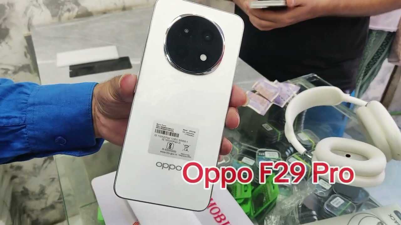 Oppo F29 Pro Full Glue Tempered Glass 