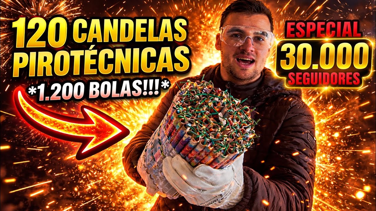Especial 30.000 LANZO 120 CANDELAS A LA VEZ🔥