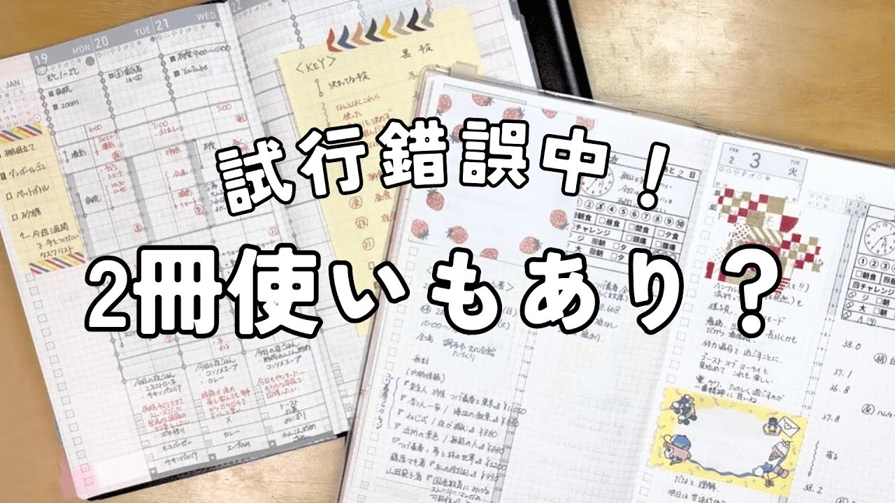 【ジブン手帳DIARY】DAYsと分けて使うことにしました｜2週間使った途中経過