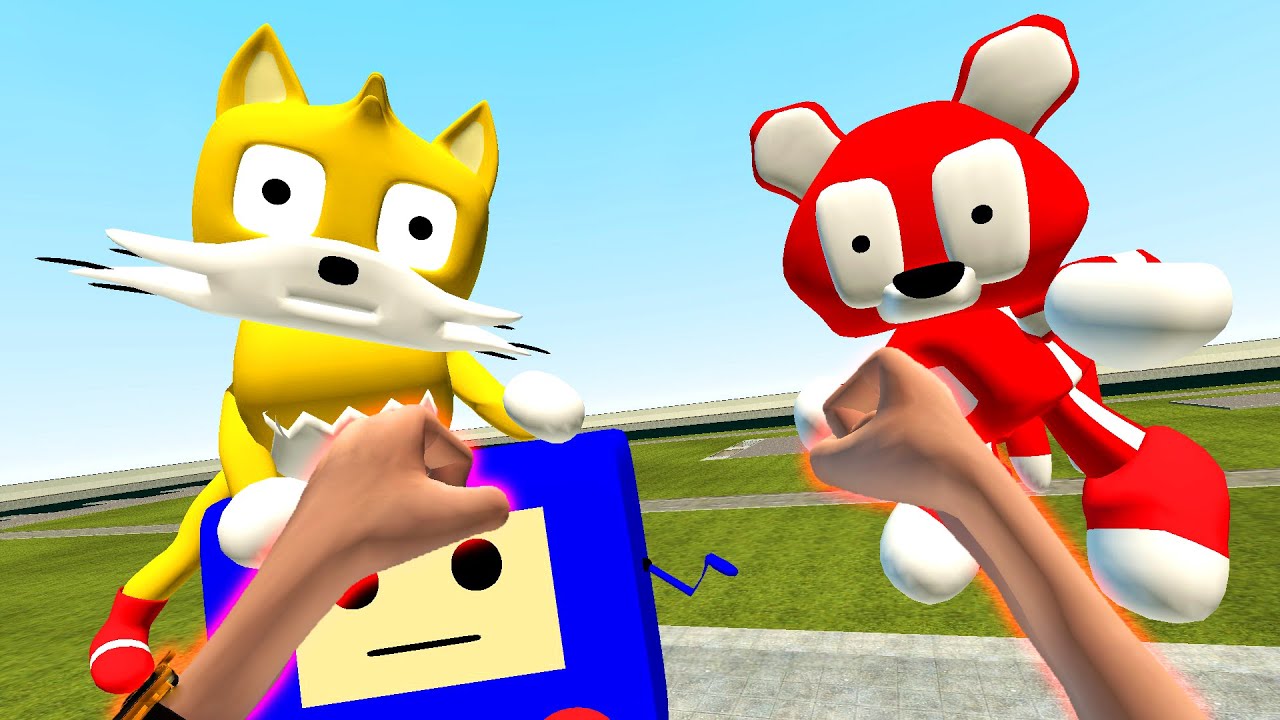 MEGA PUNCH VS UPDATE NEW 3D SANIC CLONES MEMES in Garry's Mod !