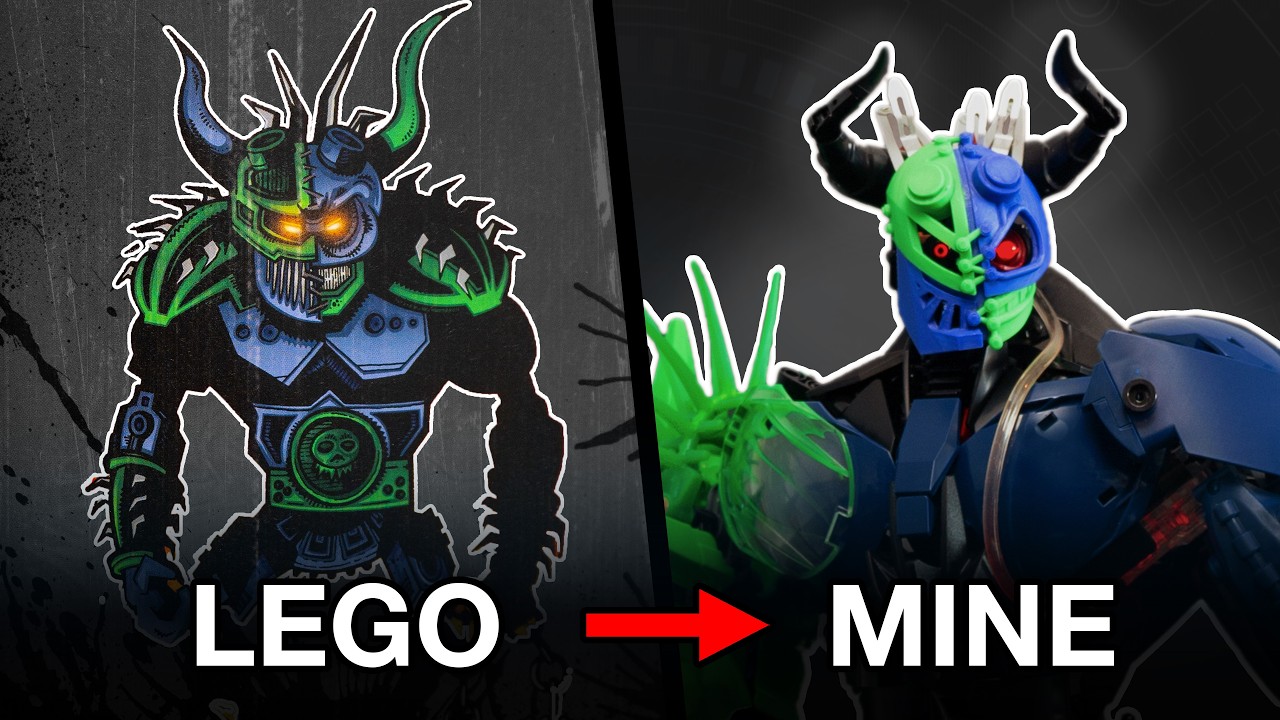 I Built BIONICLE’s Forgotten Villain