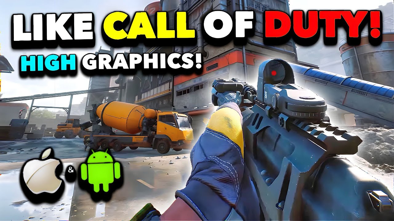 ТОП-10 ЛУЧШИХ МОБИЛЬНЫХ ИГР, ПОХОЖИХ НА CALL OF DUTY, В 2024 ГОДУ! ВЫСОКАЯ ГРАФИКА! (iOS И ANDROID)