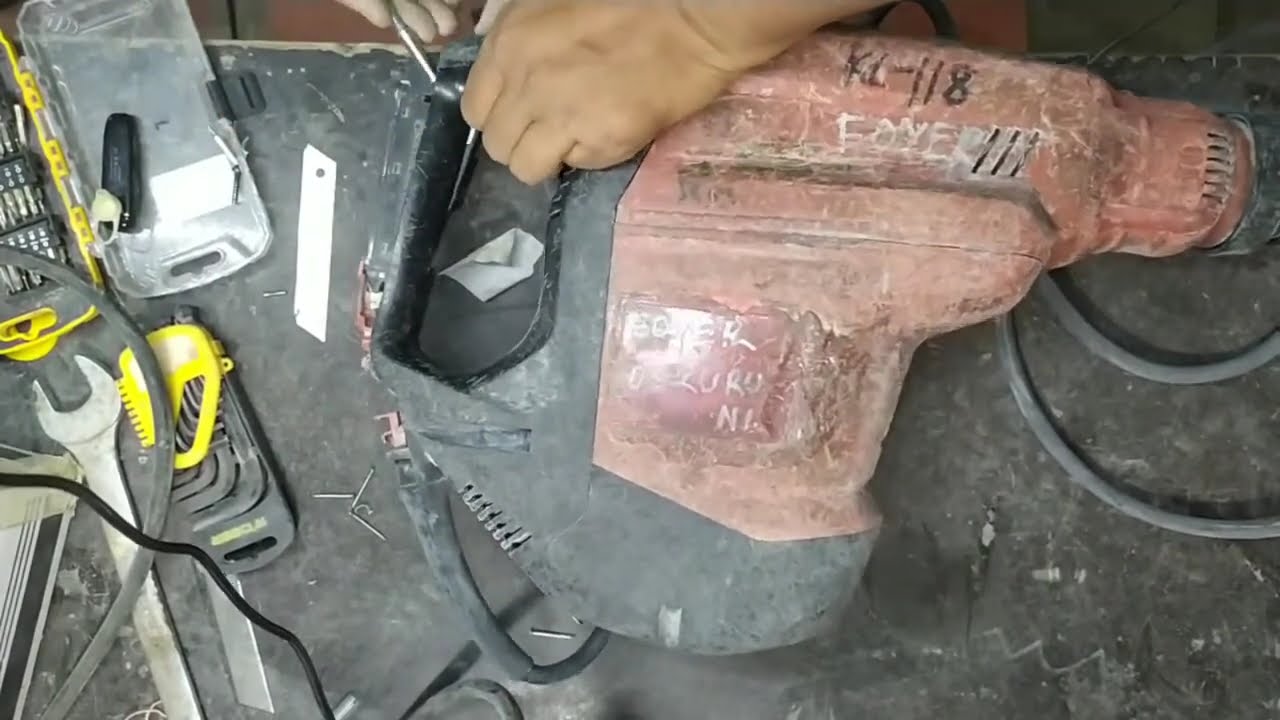 HILTI TE 70 HOW TO REPAIR THE  SWITCH
