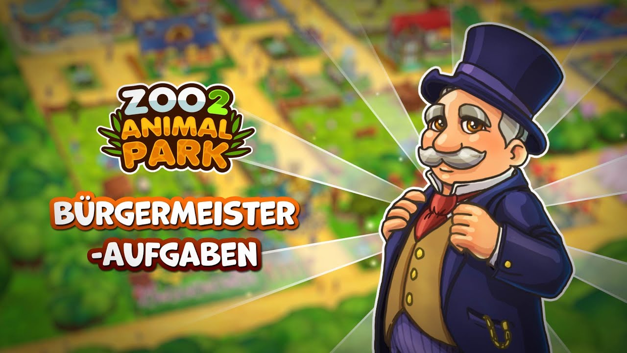 Wozu gibt's die Bürgermeister-Quest? 🤔🎩 Zoo 2: Animal Park #Tipps #Quest #Zoo2