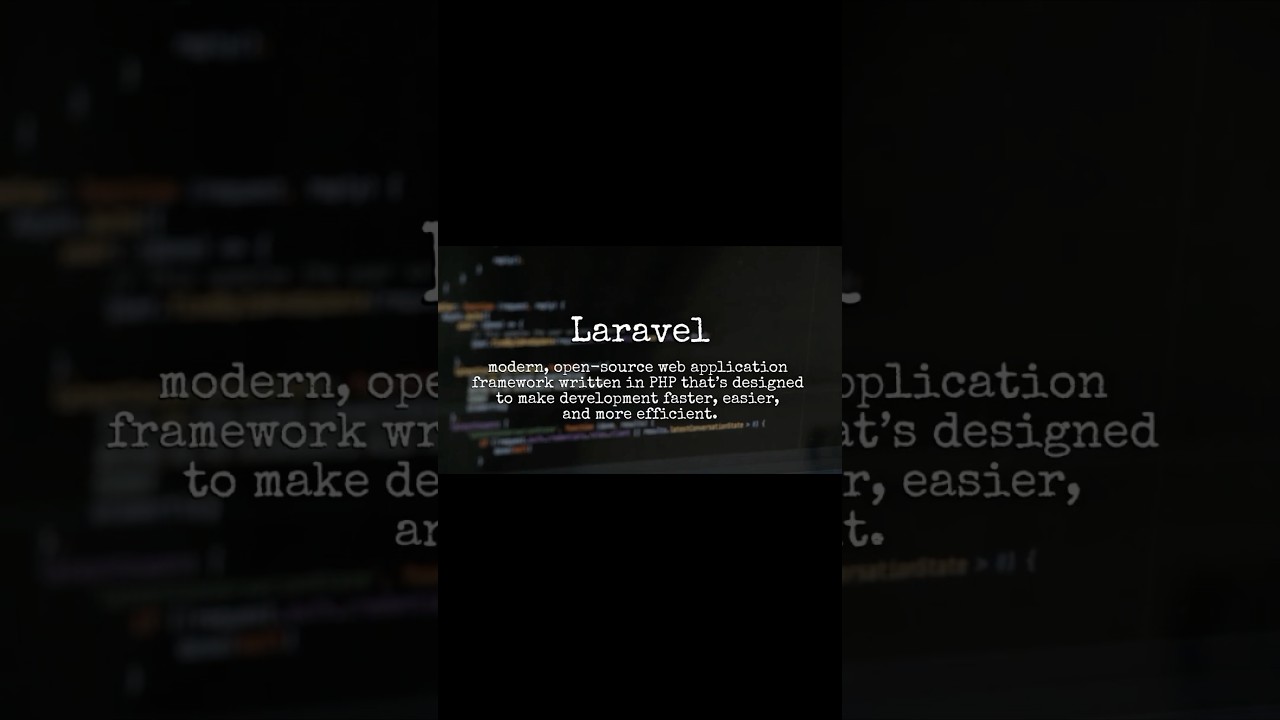 Here is Laravel in 60 seconds! #programming #coding #computer #technology
