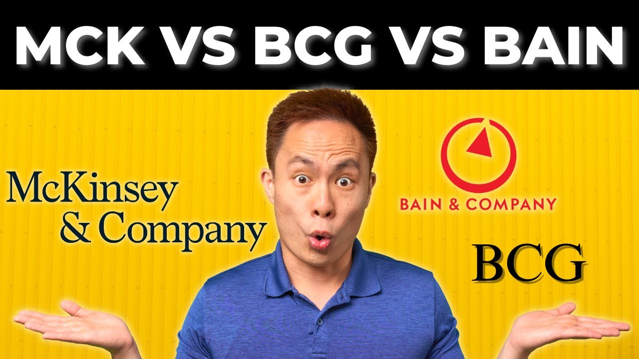 McKinsey Vs BCG Vs Bain (Which is Best?)