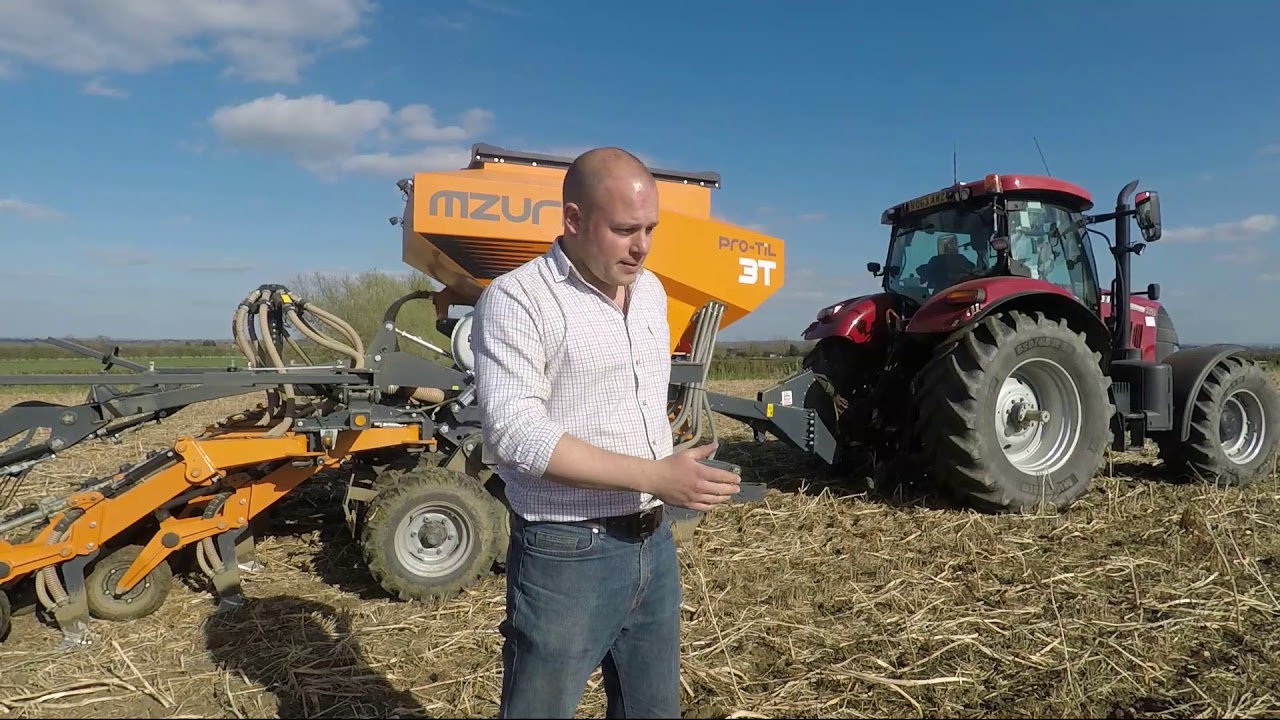 Drilling Spring Beans with the Mzuri Pro-Til