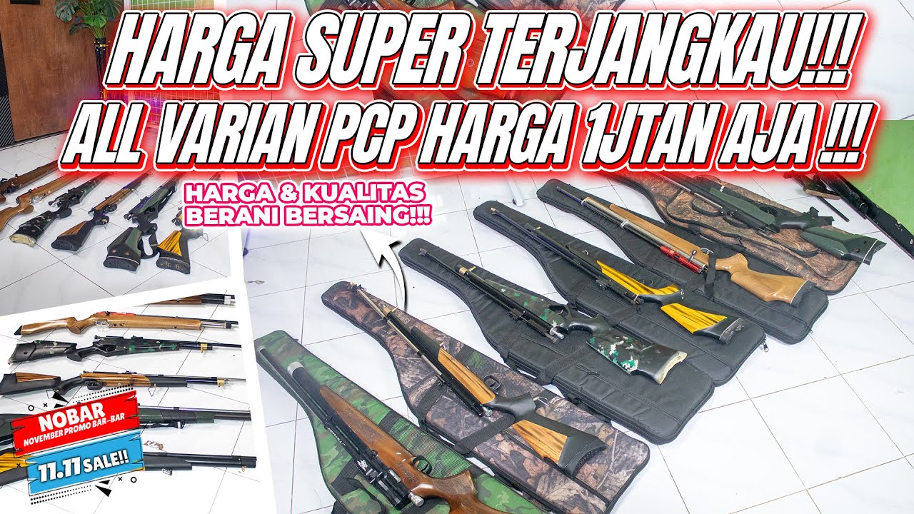 MORE AFFORDABLE PRICE ‼️UPDATE STOCK & LATEST PCP PRICE 1 JTAN || LATEST AIR RIFLE 2025!!!