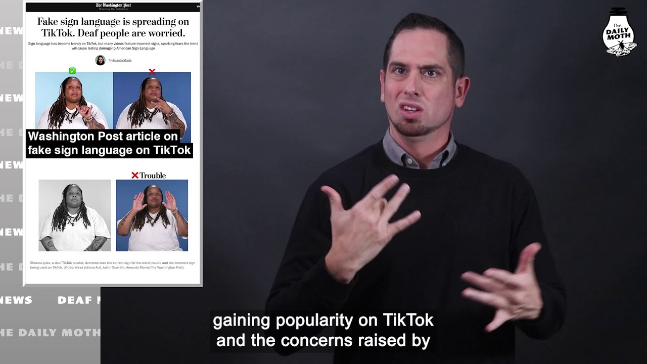 Deaf News Briefs: Deaf performers at coronation; WaPo article on fake ASL on TikTok