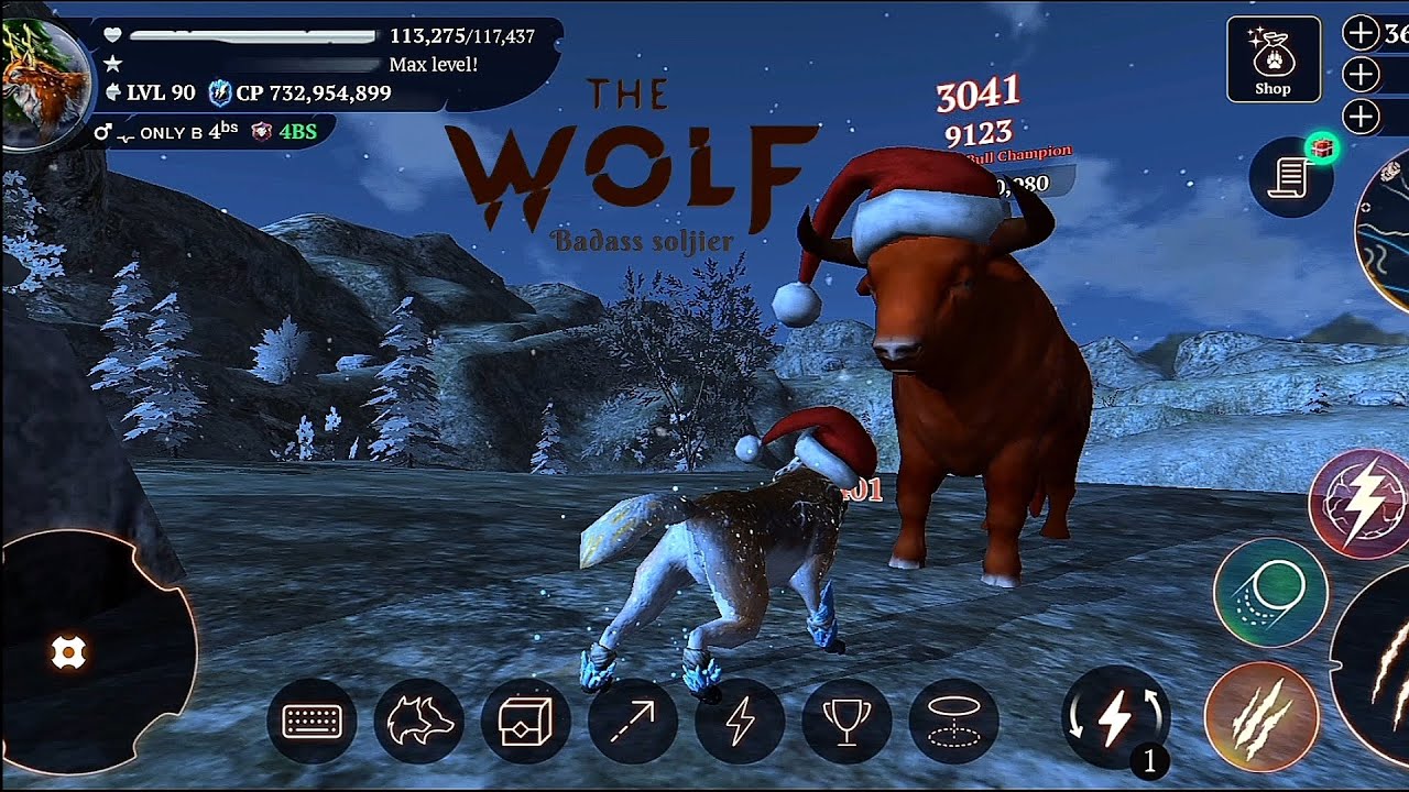 the wolf - I miss Santa hats already🎅❗