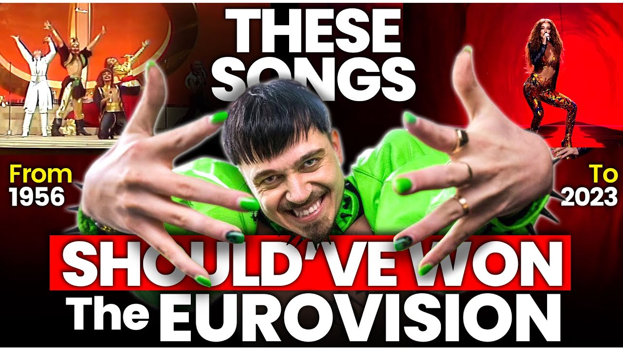 These Songs Should Have Won The Eurovision - Our Winners from 1956 to 2023