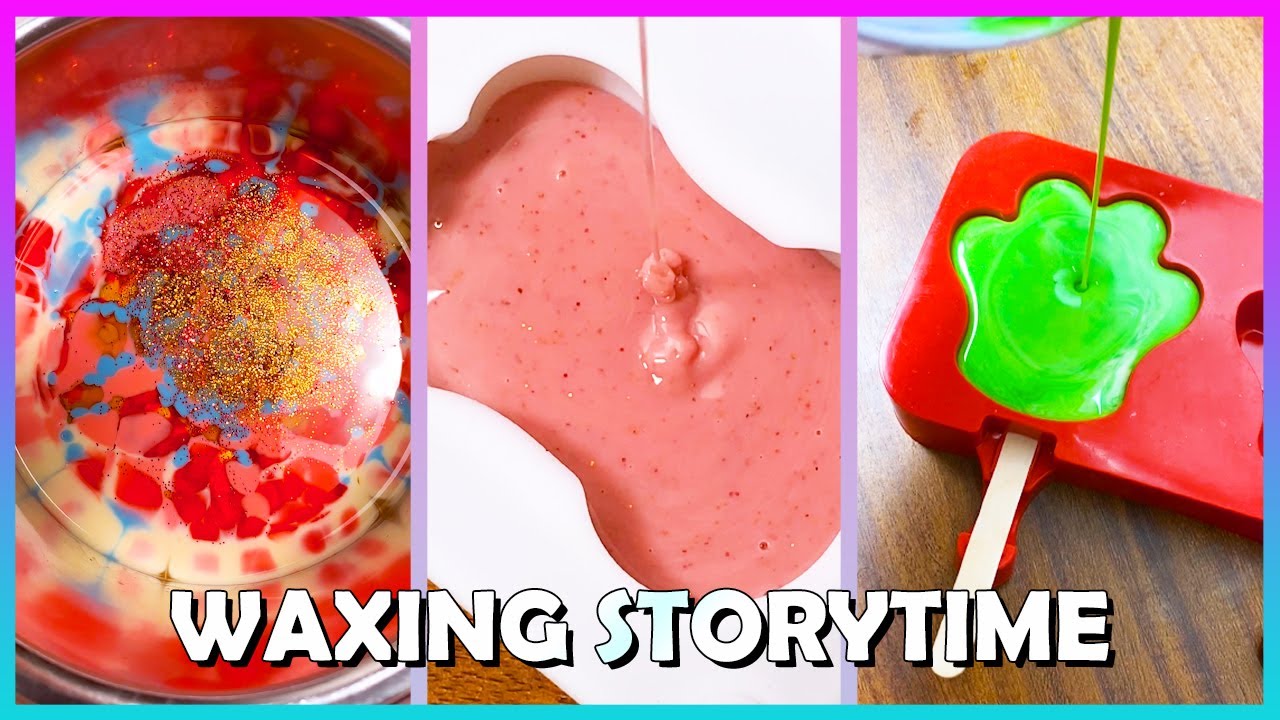 Satisfying Waxing Storytime #70 SMILEY FACE KILLER ✨😲 Tiktok Compilation