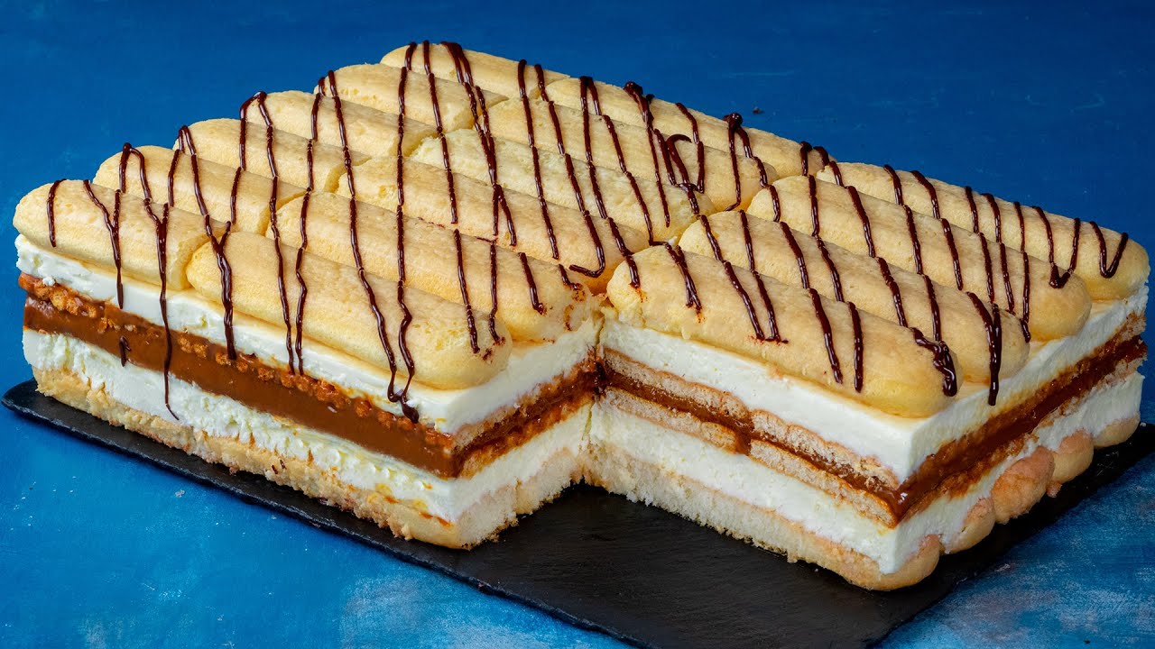 Gotowe w 8 minut! Idealne ciasto bez pieczenia