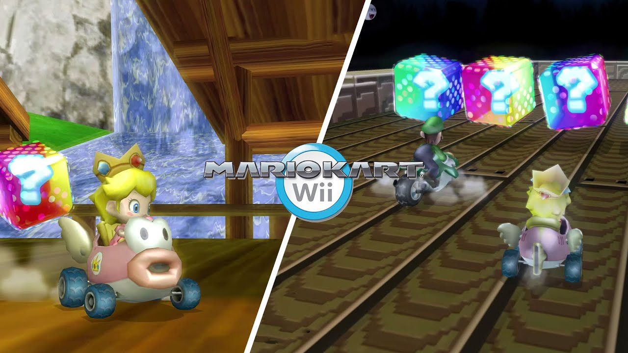 TINY TRACKS  Shell Cup MARIO KART WII  | Custom Track Mod | 4k60