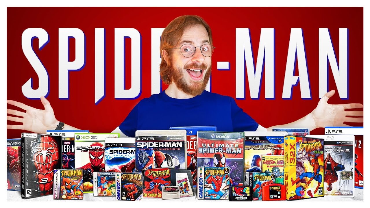 Tous les SPIDER-MAN en une seule vidéo !