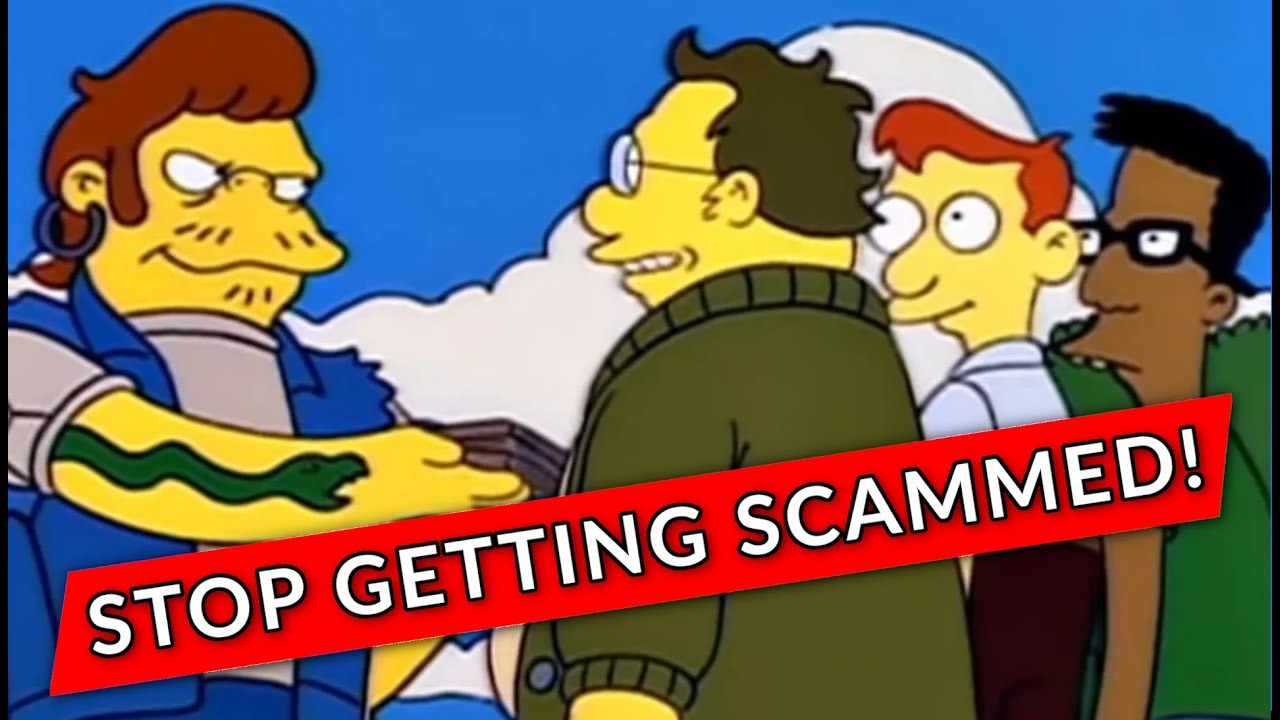 Stop getting scammed, ya mark!
