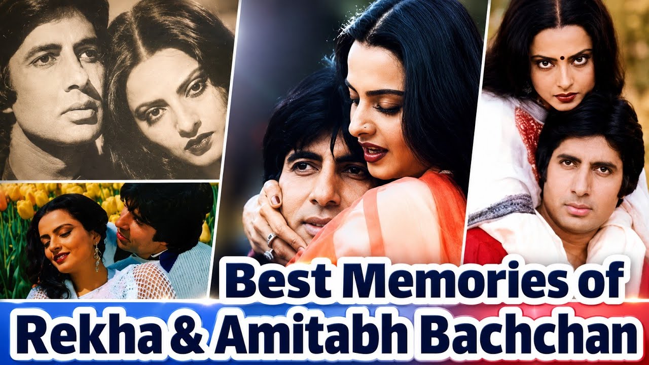 Best memories of Rekha & Amitabh Bachchan | Bollywood Stars ⭐