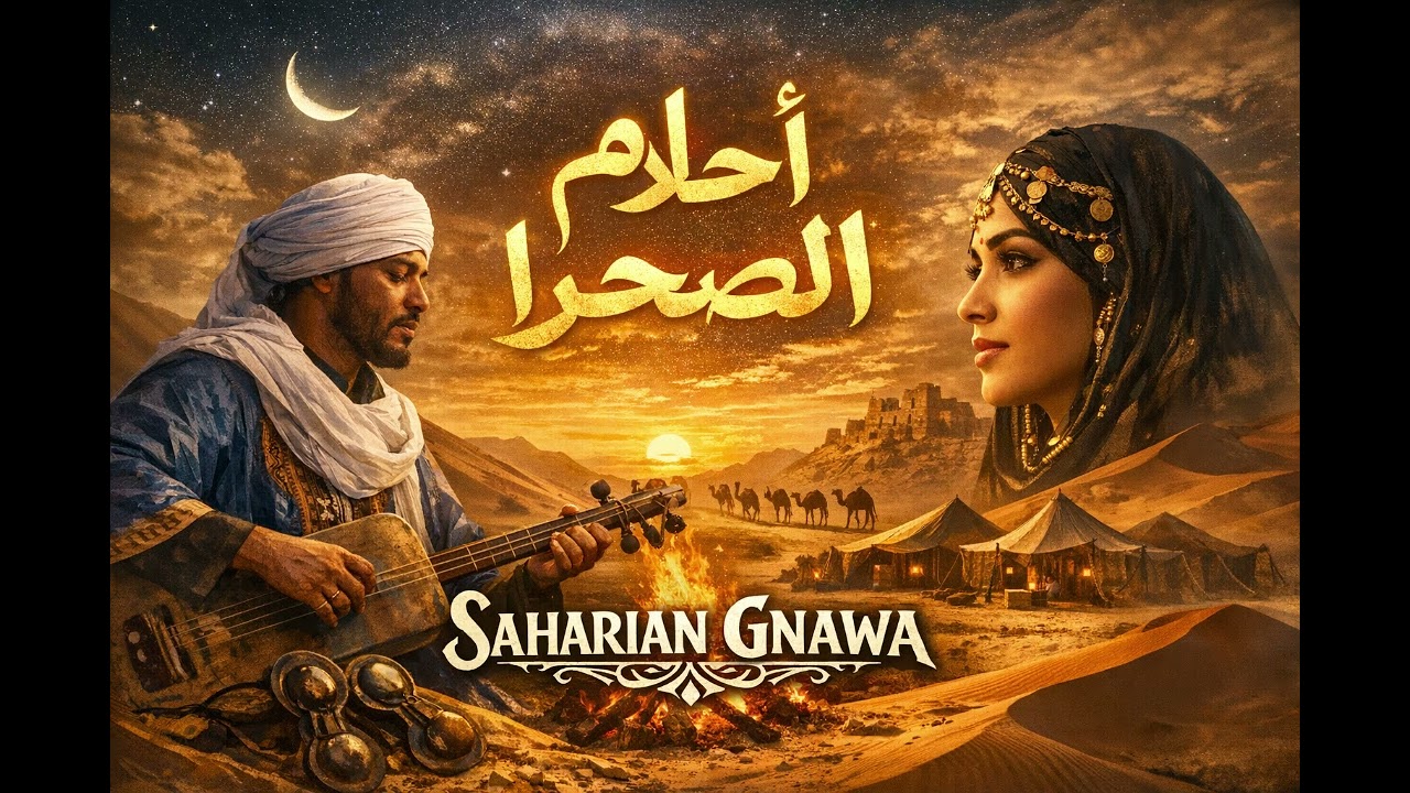 Saharian Gnawa - Sahara Dreams أحلام الصحراء #gnawa #morocco #gnawamusic #trancemusic #Moro #sahara