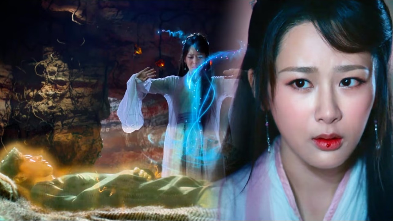 女孩終於找到少主的存在世間的殘魂，不惜付出全部功力和金丹也要救活他！#杨紫 #邓伦 #cdrama #甜寵 #古裝