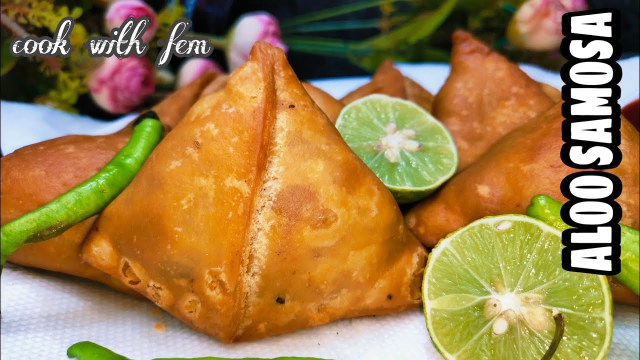 Aloo Samosa | Halwai Sey Zyada Mazedaar Ramzan Special Khasta Aloo Samosa Ab Ghar Par -Cook With Fem