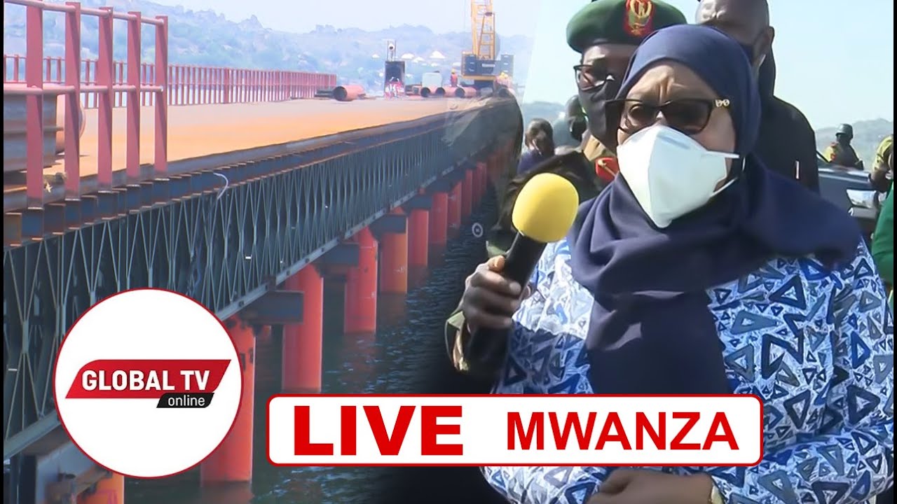 🔴#LIVE: RAIS SAMIA AKAGUA DARAJA LA KIGONGO BUSISI MKOANI MWANZA...