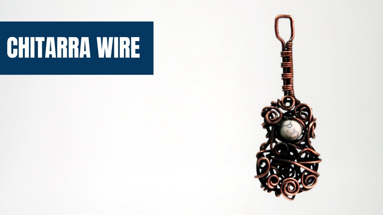 Chitarra wire - tutorial ciondolo wire