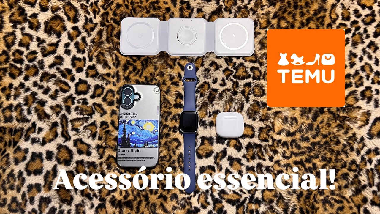O melhor acessório para Apple da Temu!