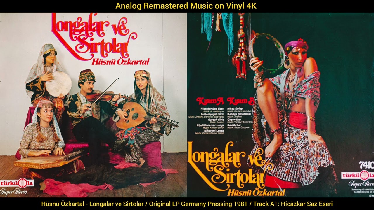 Hüsnü Özkartal - Hicâzkar Saz Eseri (Original LP Song Analog Remastered 1981) 4K
