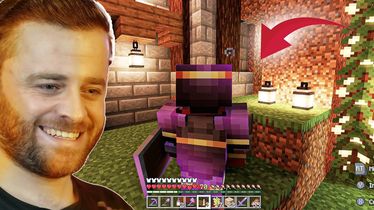 Minecraft Part 131 -👻ڕێگەی نهێنی خانووەکەم لە ماینکرافت